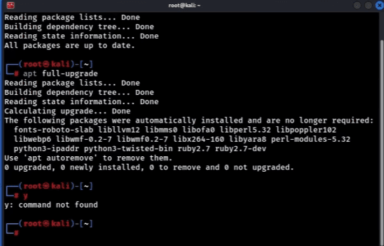 Update Kali Linux Command How to update Kali Linux in the easiest way - os73
