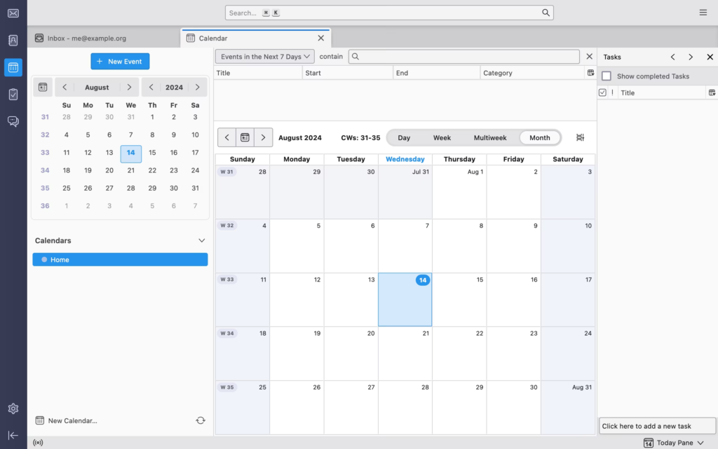 تطبيق Thunderbird