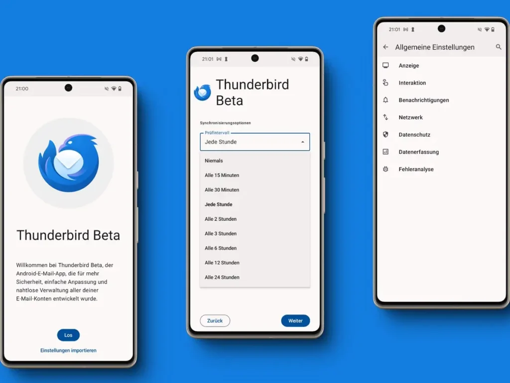 تطبيق Thunderbird